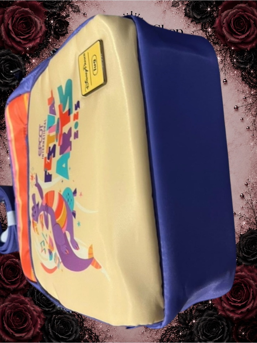 New NWT Disney Parks Figment Festival of the Arts 2025 Crossbody Bag by Lug - Picture 5 of 11